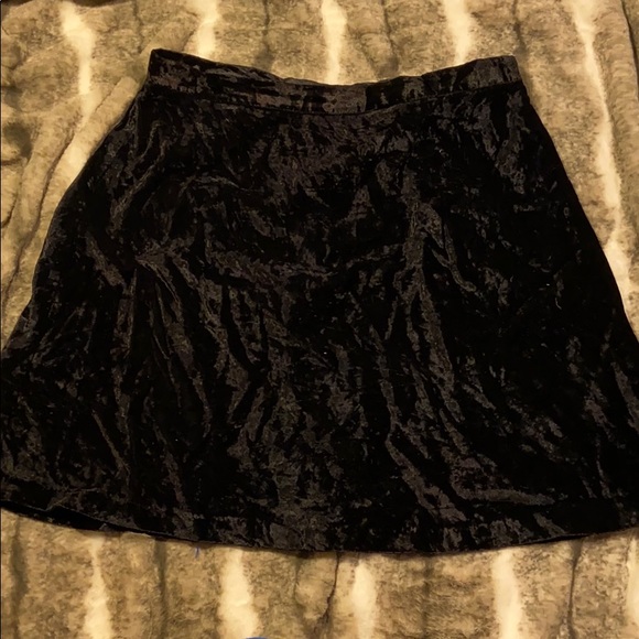 vintage studio Dresses & Skirts - Vintage Velvet Skater Skirt
